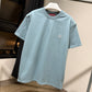 Gucci GG Embroidered Logo T-Shirt (Blue)