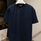Gucci GG Embroidered Logo T-Shirt (Navy)