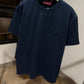 Gucci GG Embroidered Logo T-Shirt (Navy)
