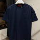 Gucci Embroidered Logo Cotton T-Shirt (Navy)