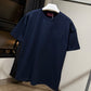 Gucci Embroidered Logo Cotton T-Shirt (Navy)