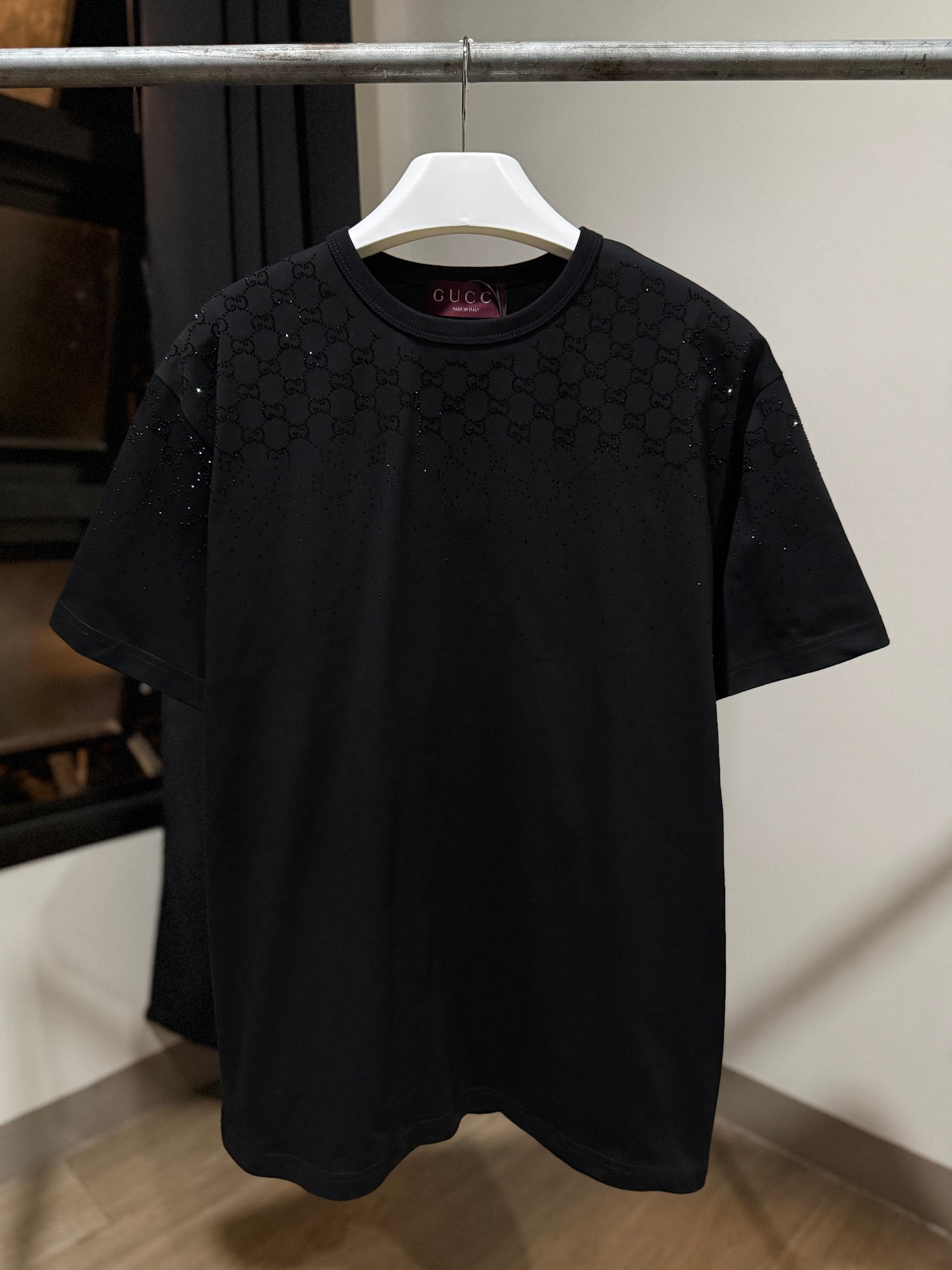 Gucci Mono Crystals T-Shirt (Black)