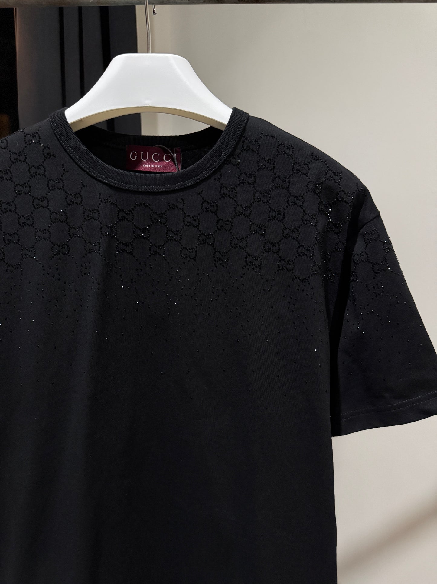 Gucci Mono Crystals T-Shirt (Black)