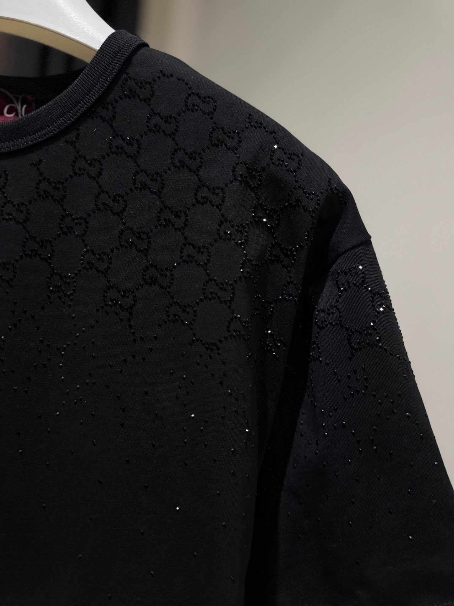 Gucci Mono Crystals T-Shirt (Black)