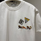 Dior Horse Embroidery T-Shirt (White)