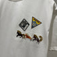 Dior Horse Embroidery T-Shirt (White)
