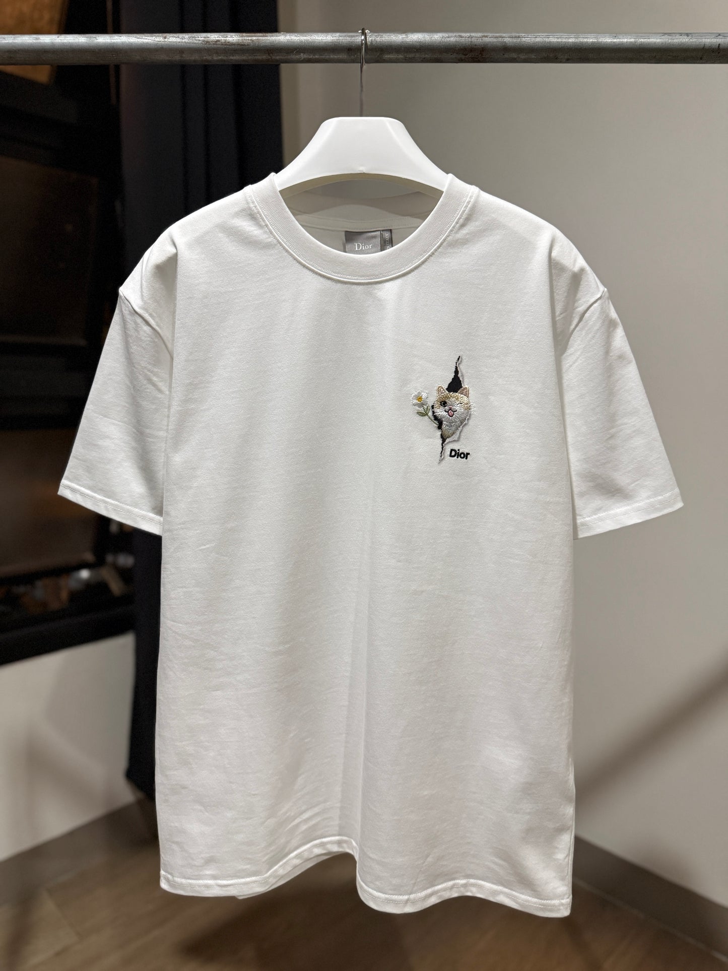 Dior Relaxed-fit T-Shirt (White)