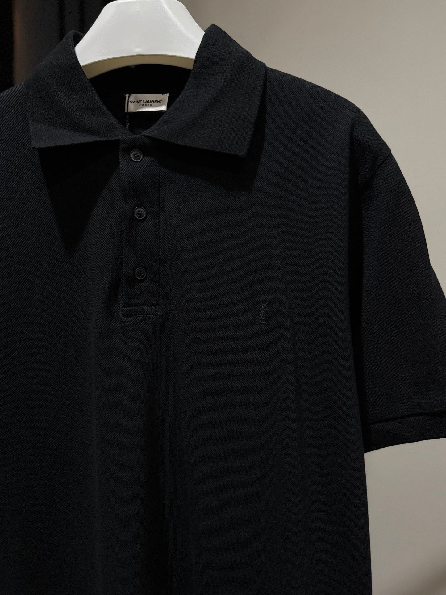 Saint Laurent Polo Shirt (Black)