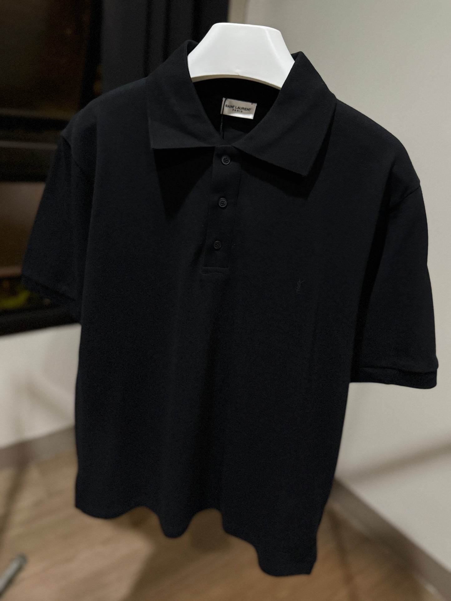 Saint Laurent Polo Shirt (Black)