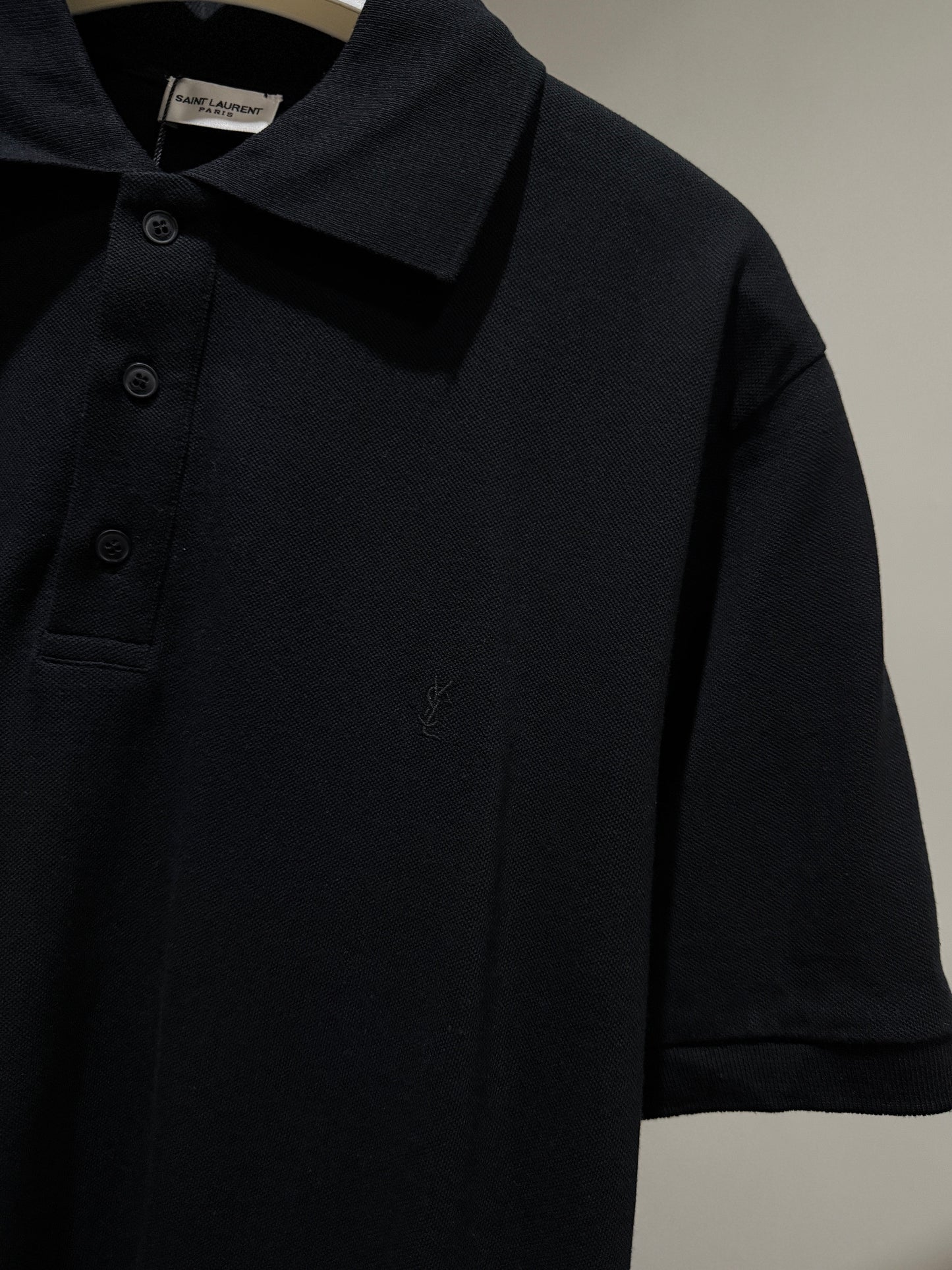 Saint Laurent Polo Shirt (Black)