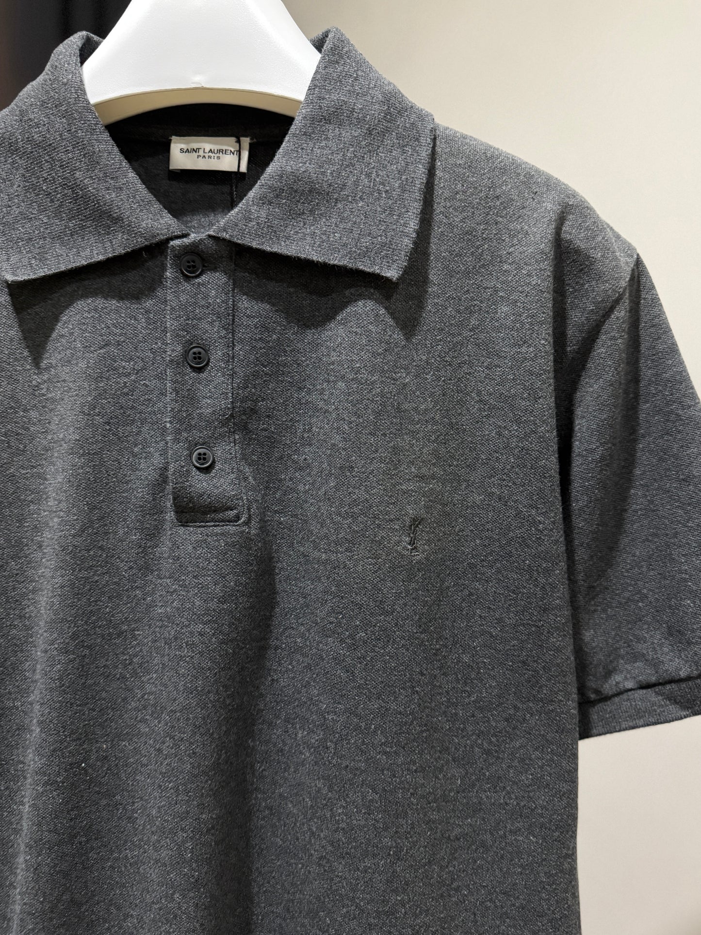 Saint Laurent Polo Shirt (Gray)
