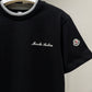 Moncler Archive Embroidered Logo T-Shirt (Black)