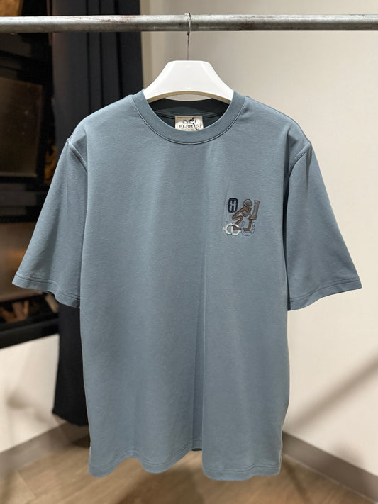 Hermes Puzzle T-Shirt (Blue)