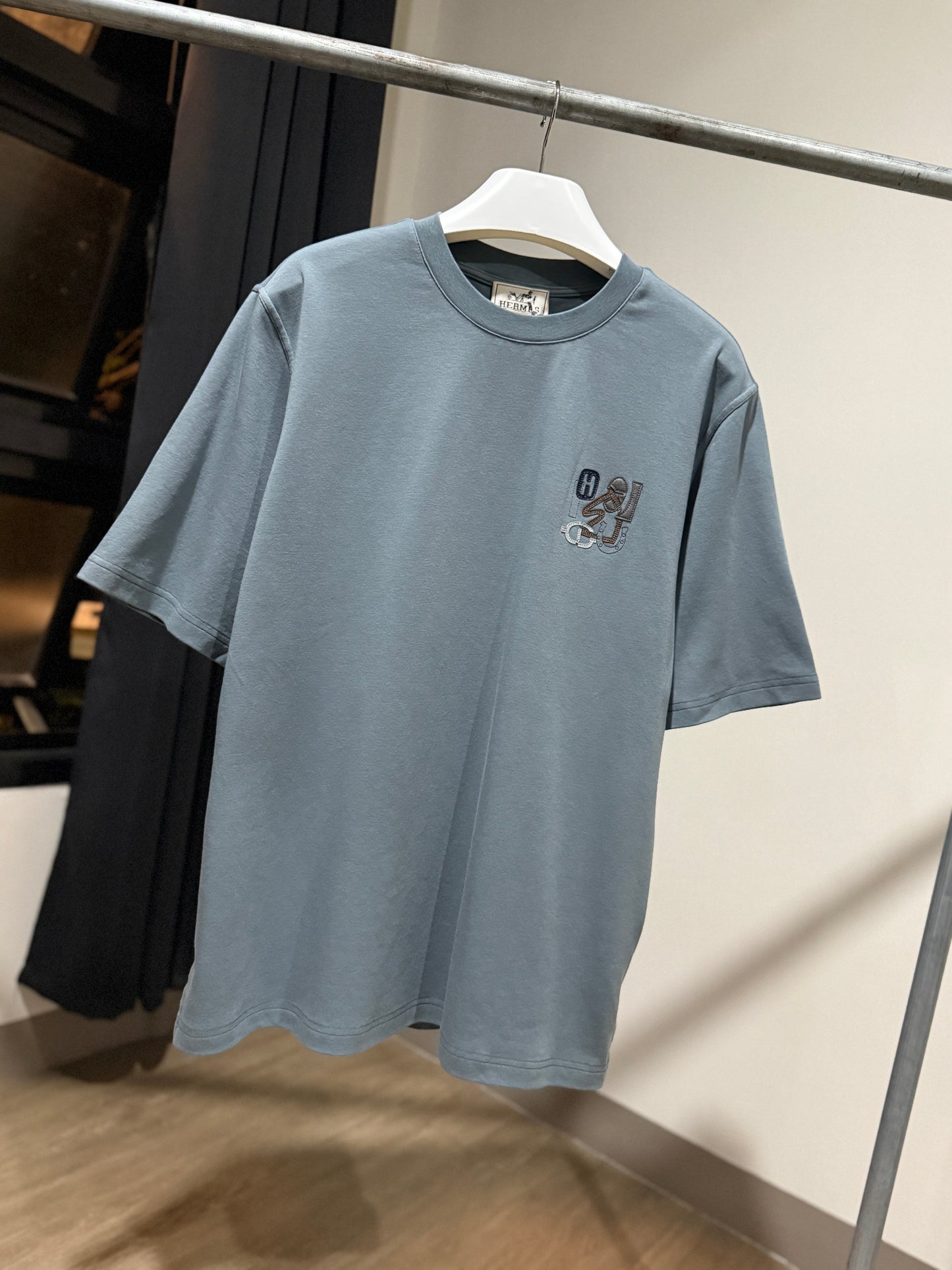 Hermes Puzzle T-Shirt (Blue)