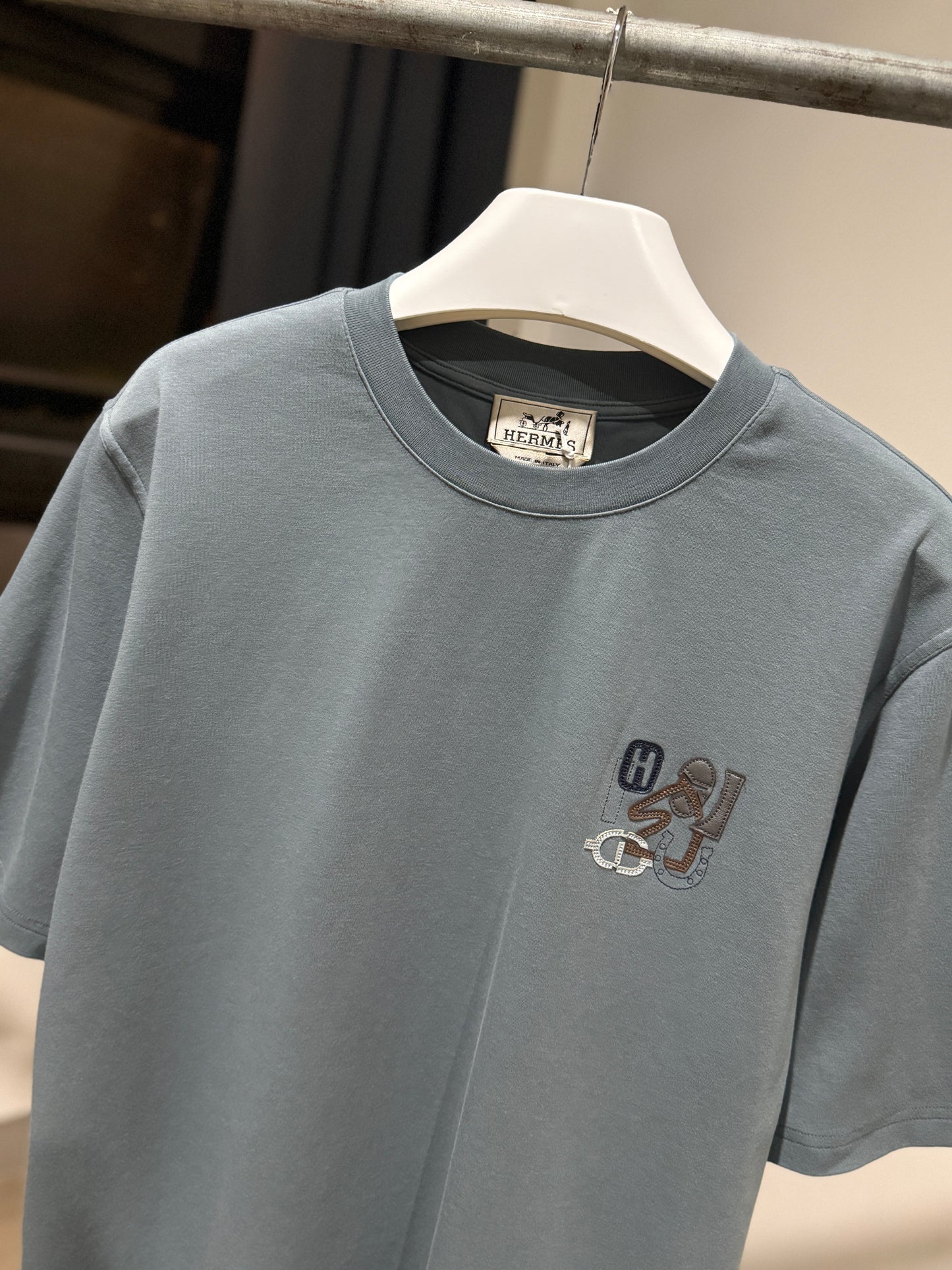 Hermes Puzzle T-Shirt (Blue)
