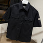 Moncler  Garbadine Short Sleeve Shirt