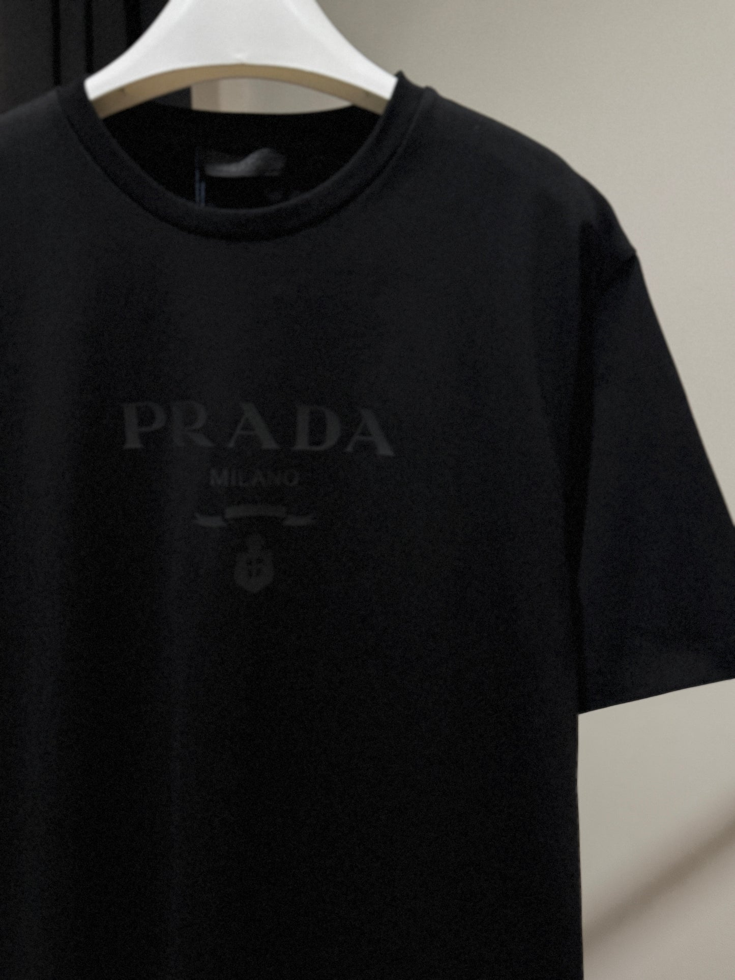 Prada Cotton T-Shirt (Silicone Logo)