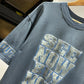 Balenciaga SNBN T-Shirt (Vintage Blue)