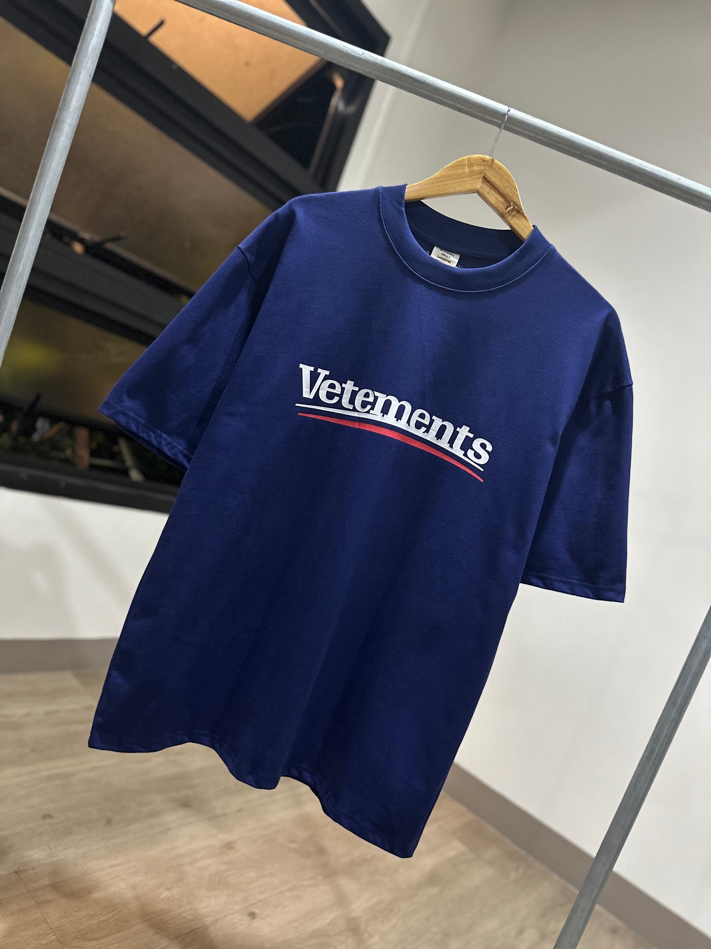Vetements Oversized T-Shirt (Blue)