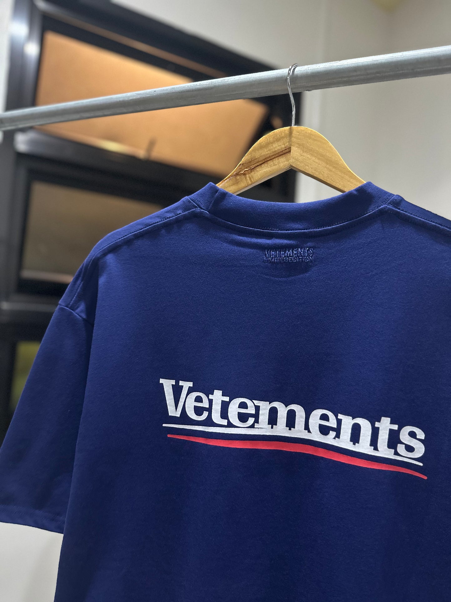 Vetements Oversized T-Shirt (Blue)