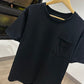 Prada Pocket T-Shirt (Black/Naked Logo)