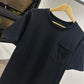 Prada Pocket T-Shirt (Black/Naked Logo)
