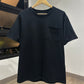 Prada Pocket T-Shirt (Black/Naked Logo)