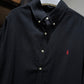 Ralph Lauren Long-sleeve Shirt (Black/Linen)
