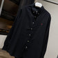 Ralph Lauren Long-sleeve Shirt (Black/Linen)
