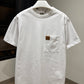 Dior Pocket Relaxed Fit T-Shirt (White)