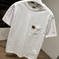 Dior Pocket Relaxed Fit T-Shirt (White)
