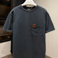 Dior Pocket Relaxed Fit T-Shirt (Gray)