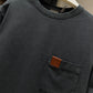 Dior Pocket Relaxed Fit T-Shirt (Gray)