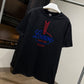 Loewe Crinkled Cotton Blend T-Shirt (Black)