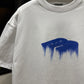 Balenciaga Wet Brushed T-Shirt (White/Oversized)