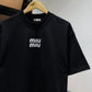 MiuMiu T-Shirt (Oversized/Black)