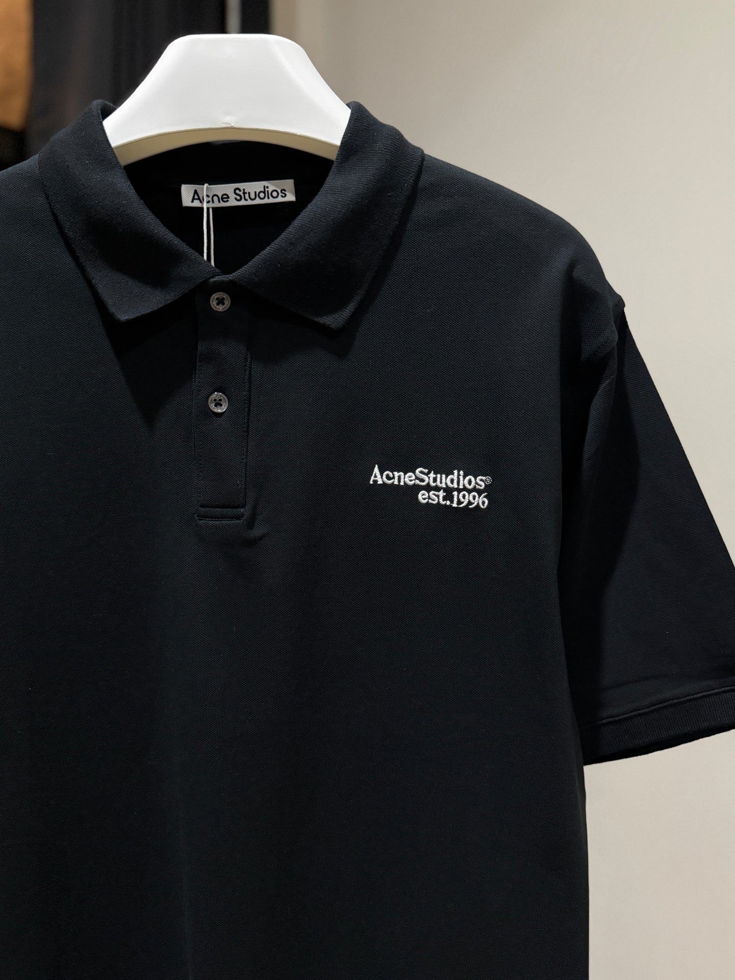 Acne Studios Polo Shirt (Black)