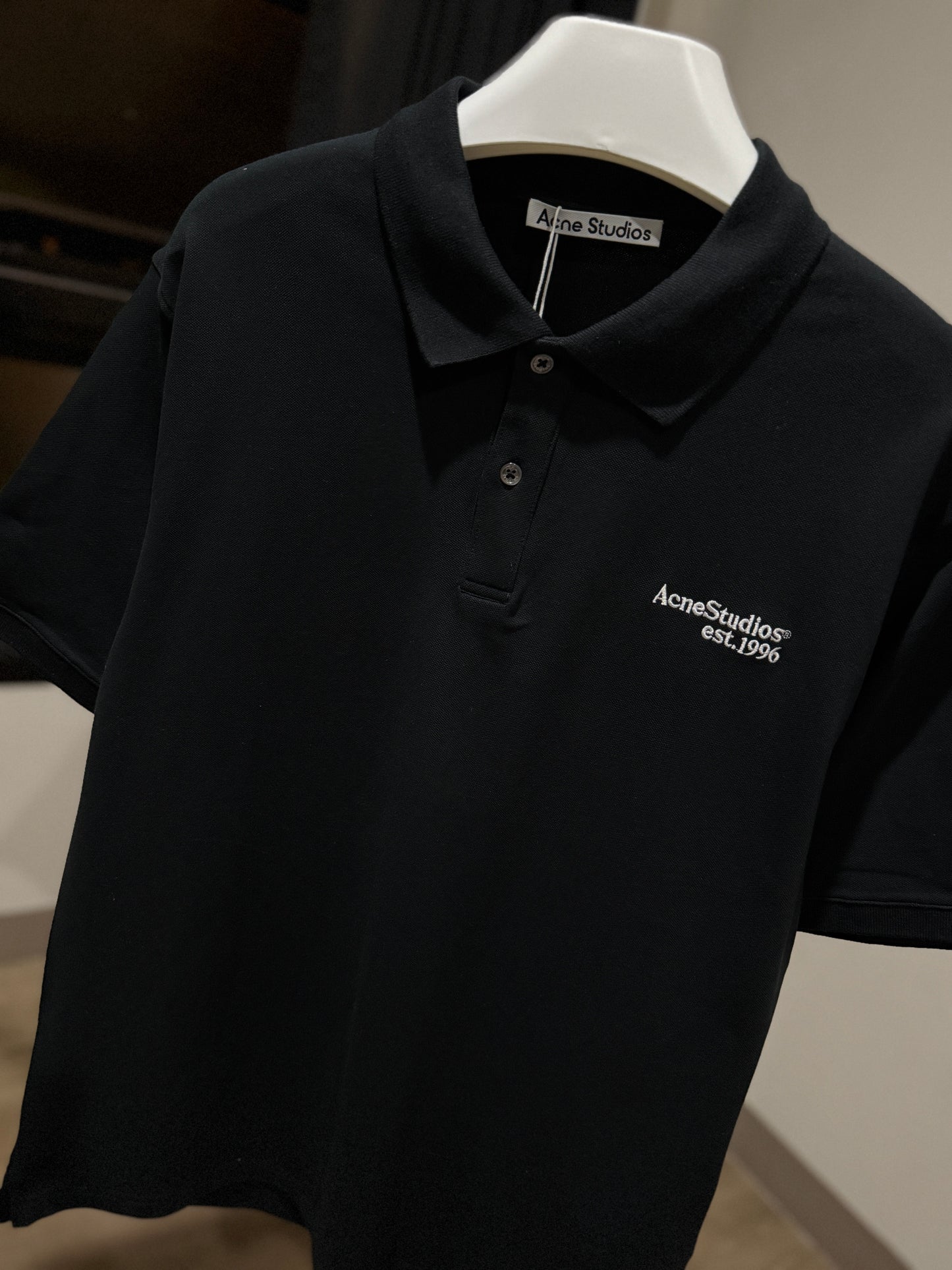 Acne Studios Polo Shirt (Black)