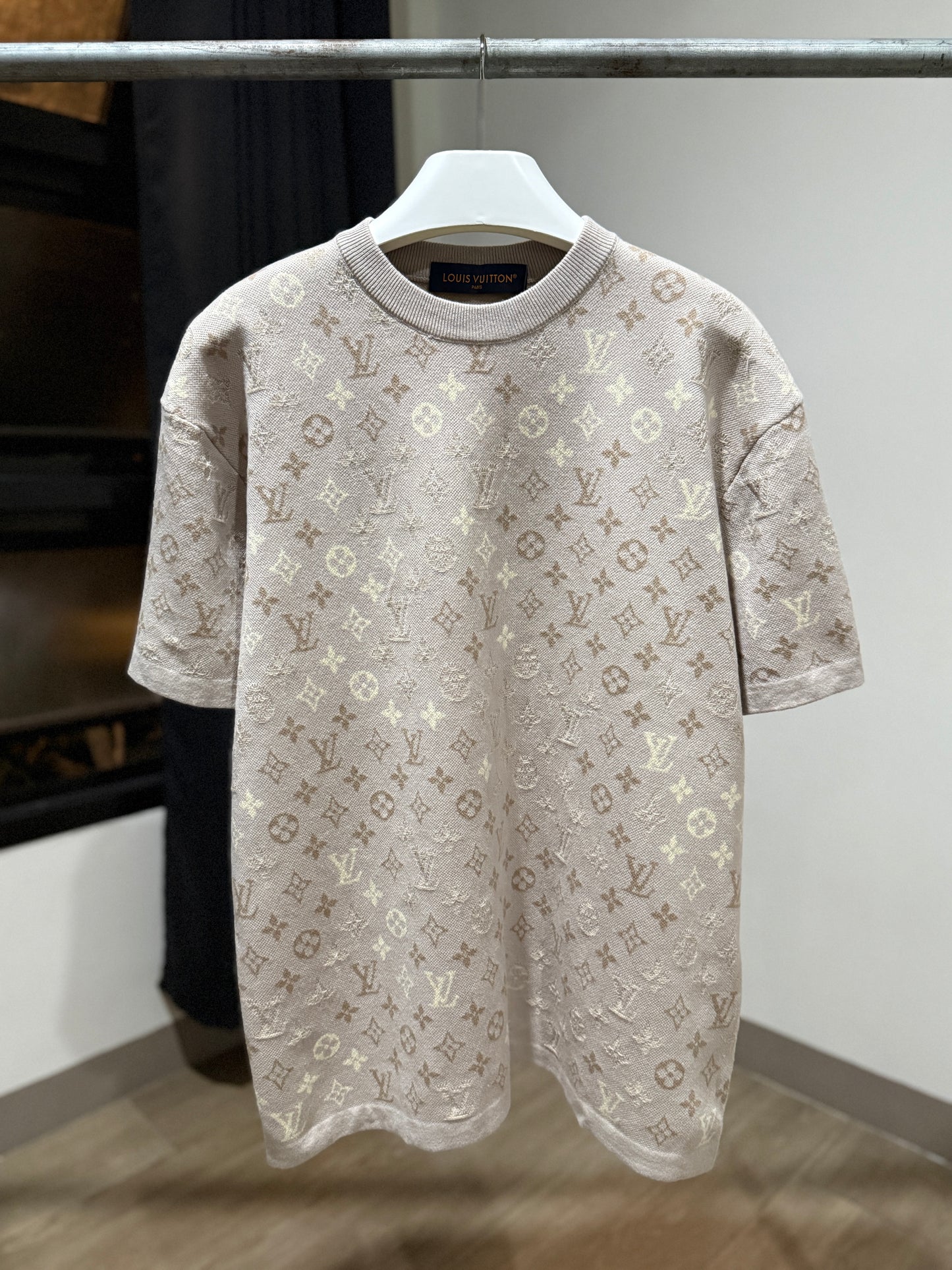 Louis Vuitton Monogram Short-Sleeved Crewneck