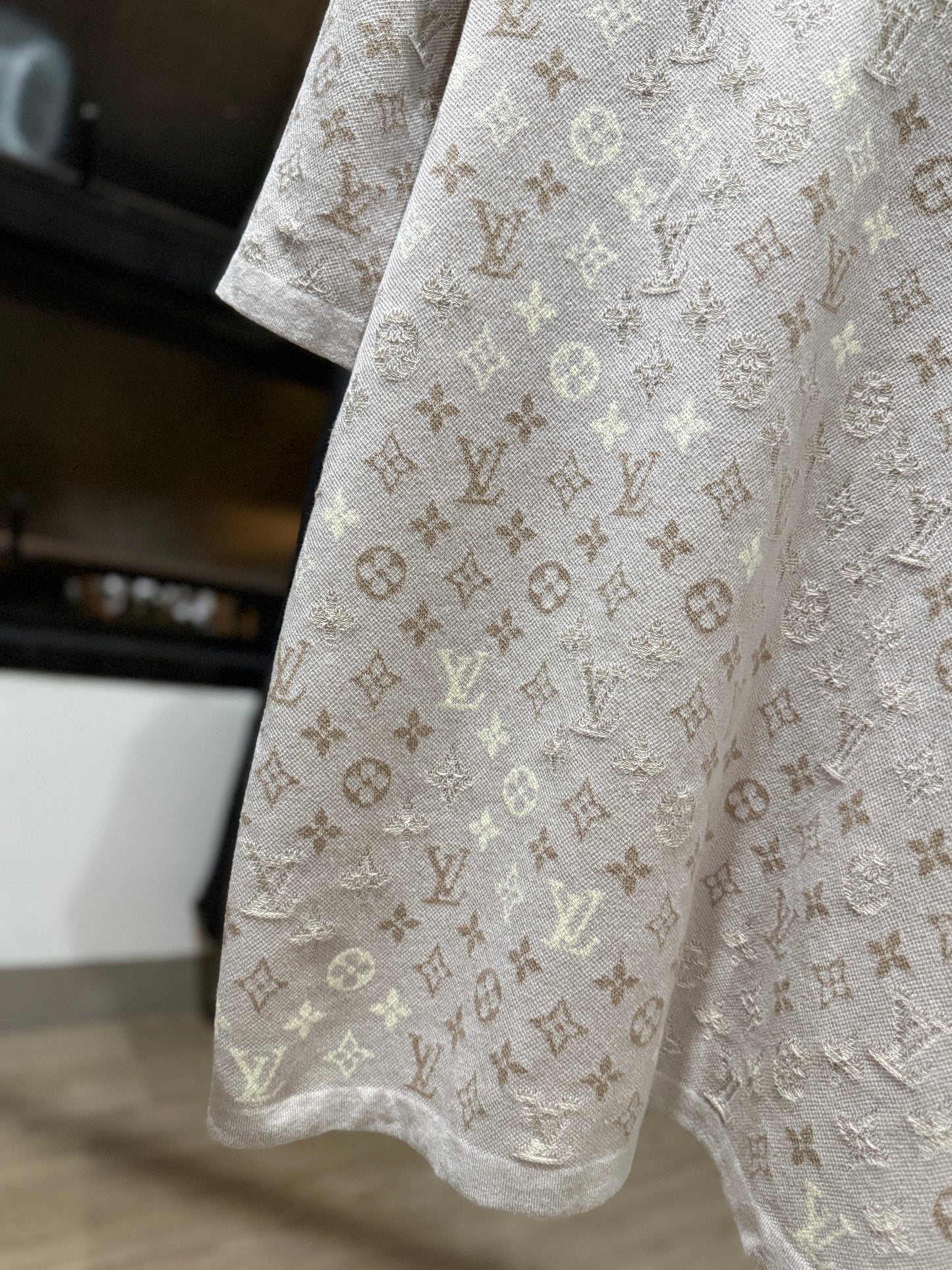 Louis Vuitton Monogram Short-Sleeved Crewneck