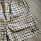 Dior Tartan Cotton Blend Short