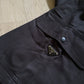 Prada Black Cotton Bermudas