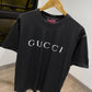 Gucci Printed Cotton T-Shirt (Black)