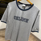 Celine Cotton T-Shirt (Grey/Navy)