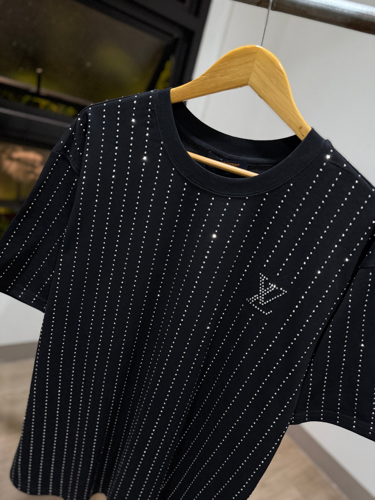 Louis Vuitton Crystal Embellished T-Shirt