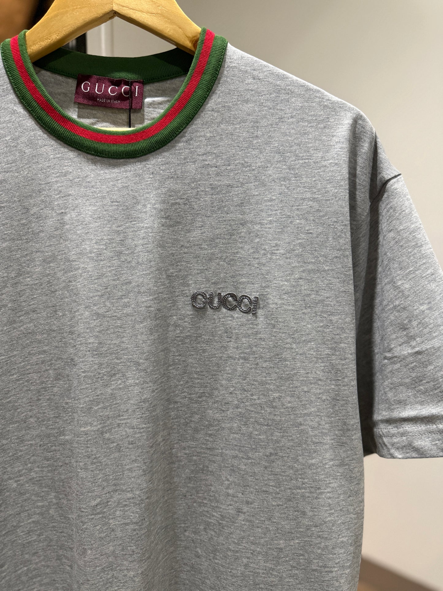 Gucci Web T-Shirt (Grey)