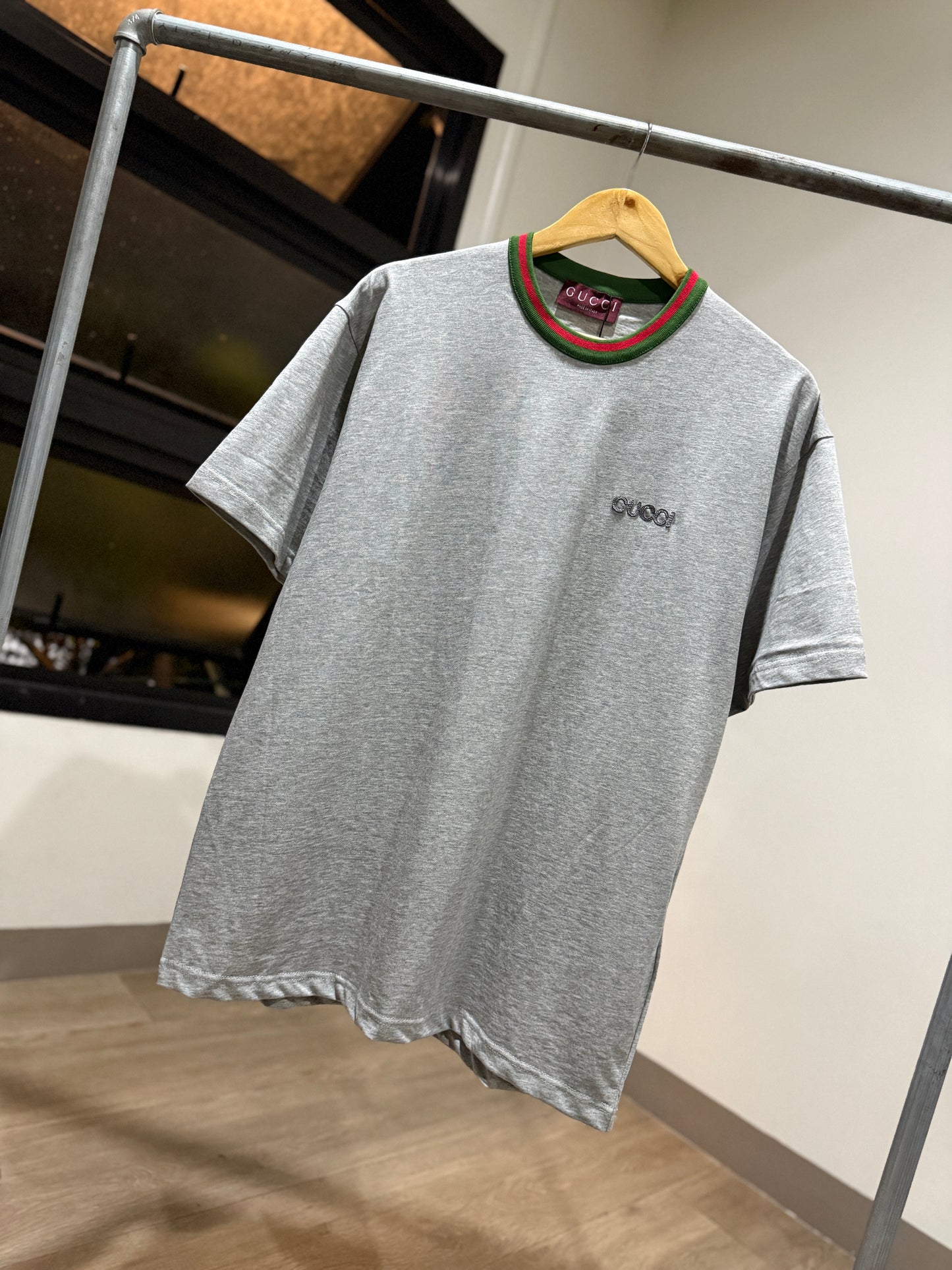 Gucci Web T-Shirt (Grey)