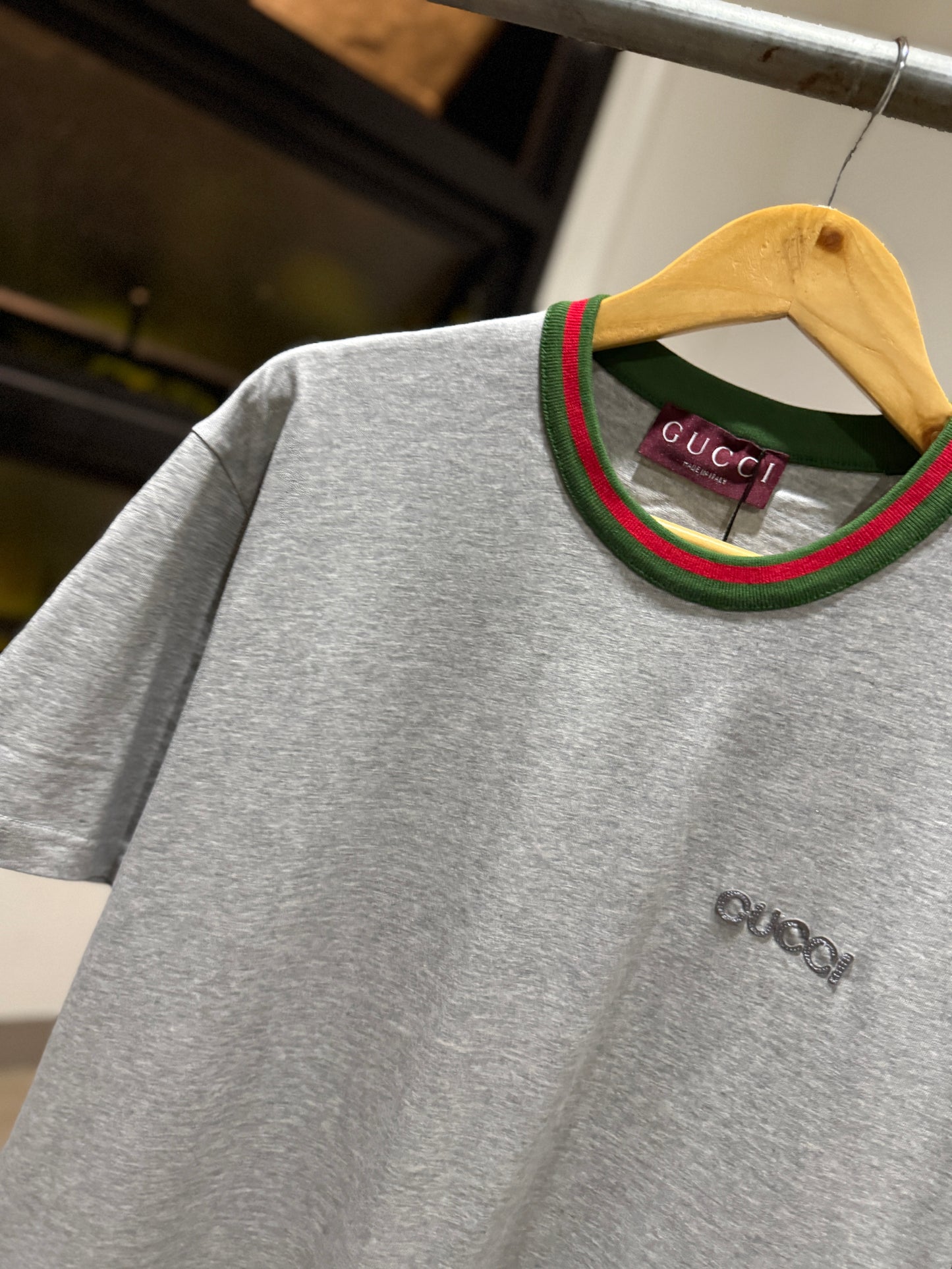 Gucci Web T-Shirt (Grey)