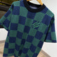 Louis Vuitton Jacquard Damier Cotton Crewneck