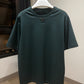 Prada Mid Logo Cotton T-Shirt (Green)